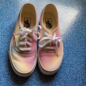 Pastel Rainbow Vans